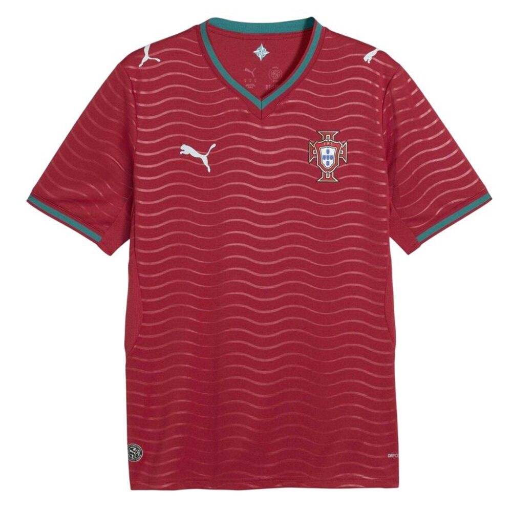 Puma Mens Portugal FC Home Shirt / Red/Green